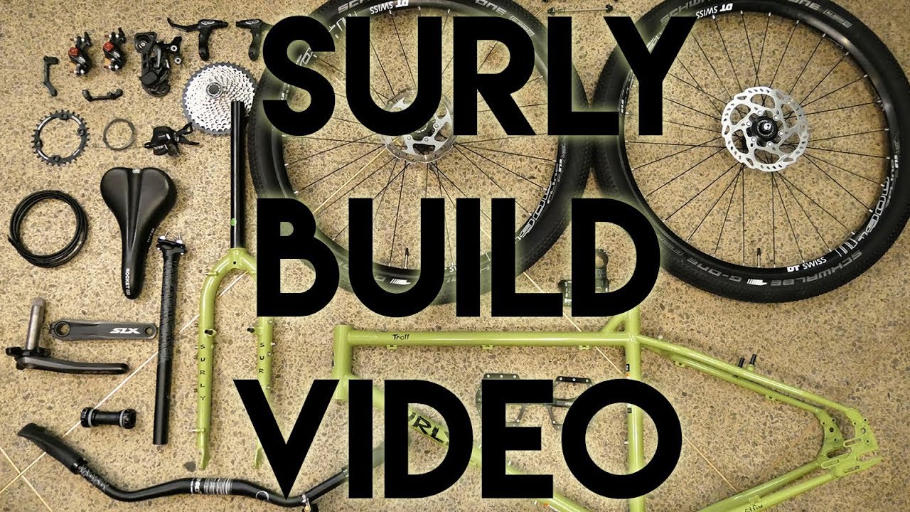 Surly Troll 2018 build video - Bikepacking Estonia