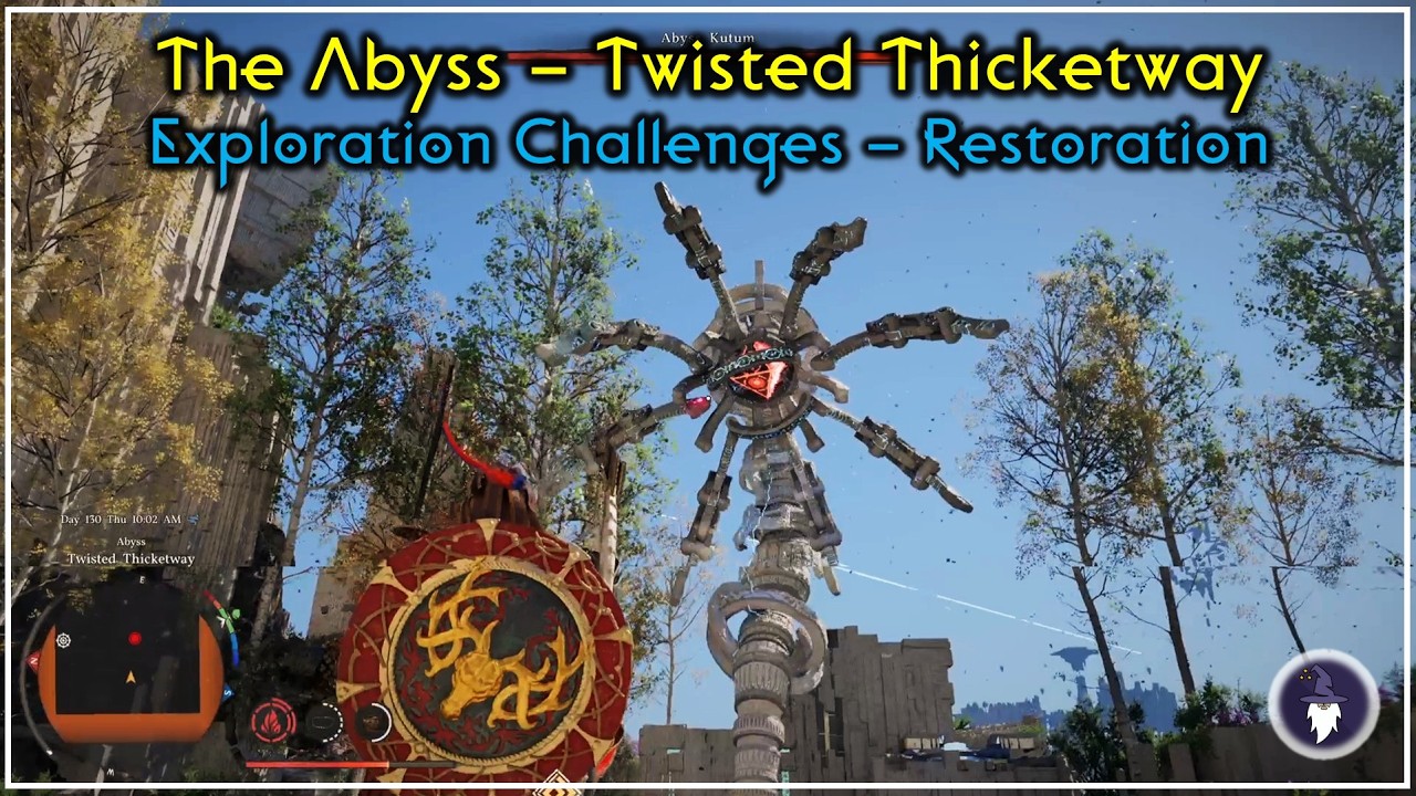 CRIMSON DESERT | RESTORATION THE ABYSS - TWISTED THICKETWAY [EXPLORATION CHALLENGES]