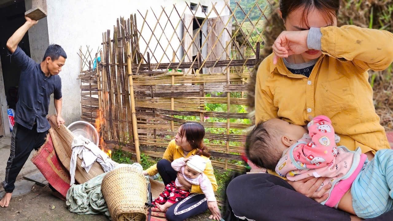 A poor,homeless singer mother living on the streets