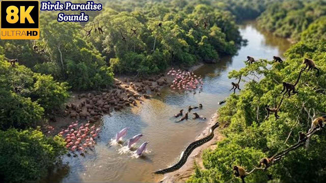 Relaxing Hike In The Amazon: Encountering Exotic Animals | Land Of Animal Lovers