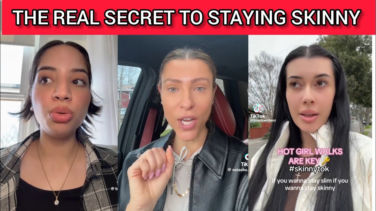 THE  SECRET TO STAYING SKINNY NO ONE TALKS ABOUT/REAL HABITS THAT WORKs