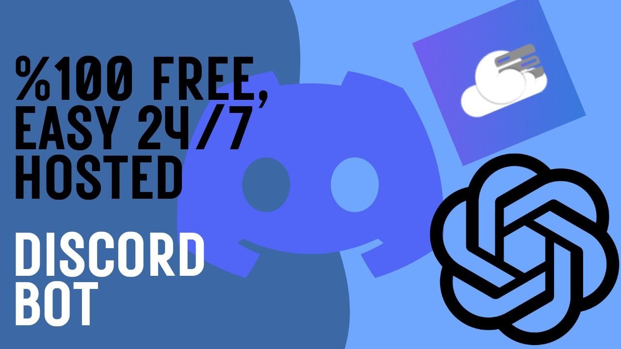 How to make a 24/7 uptime Discord Bot for FREE with ChatGPT and Bot-hosting.net (EASY)