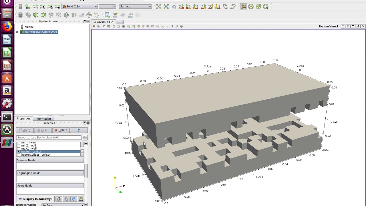 OpenFOAM: chtMultiRegion - splitMesh