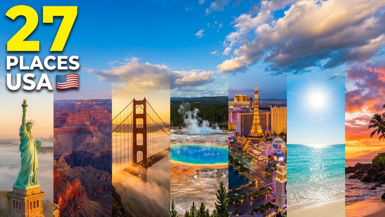 27 Places Visit in USA
