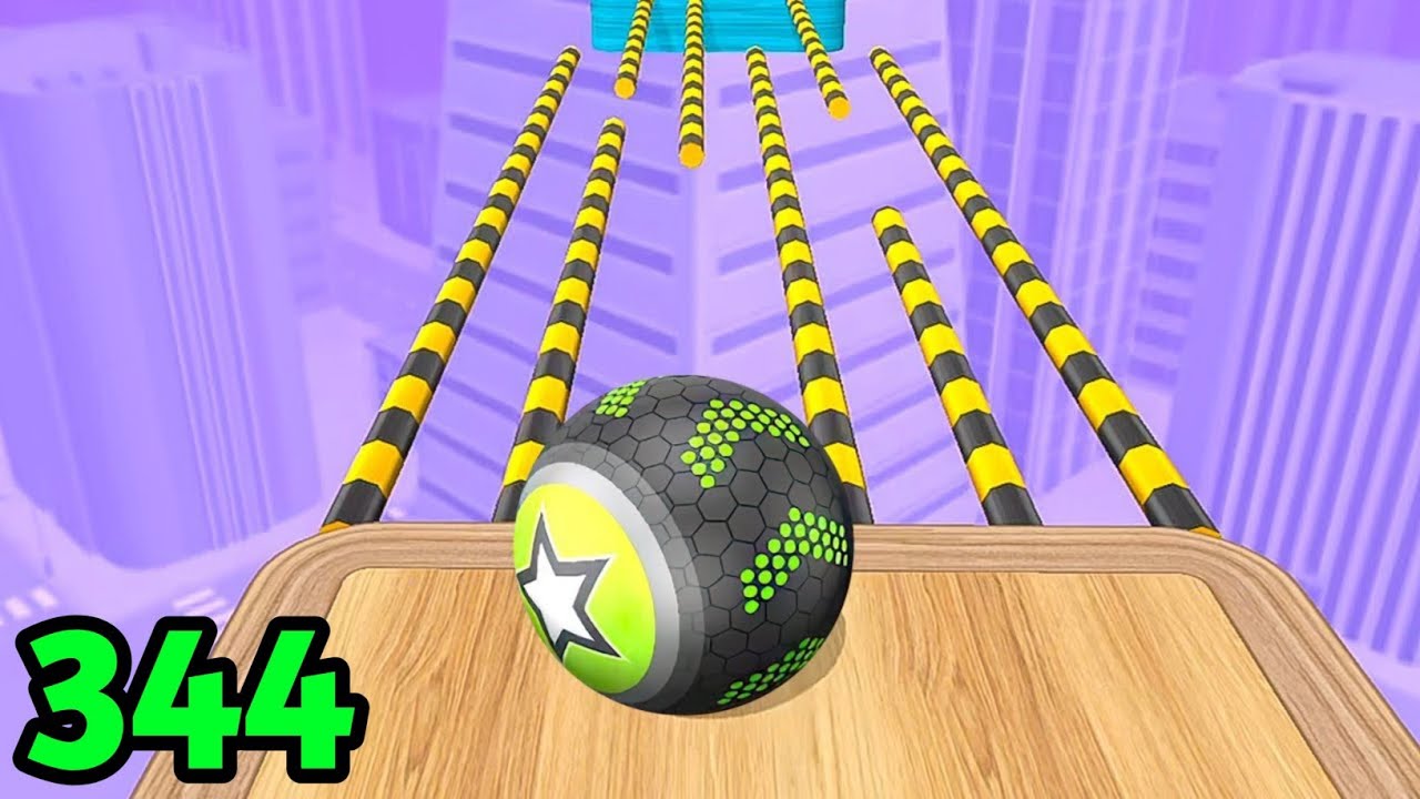 Going Balls, SpeedRun, Going Balls Portal Run Gameplay Level 344