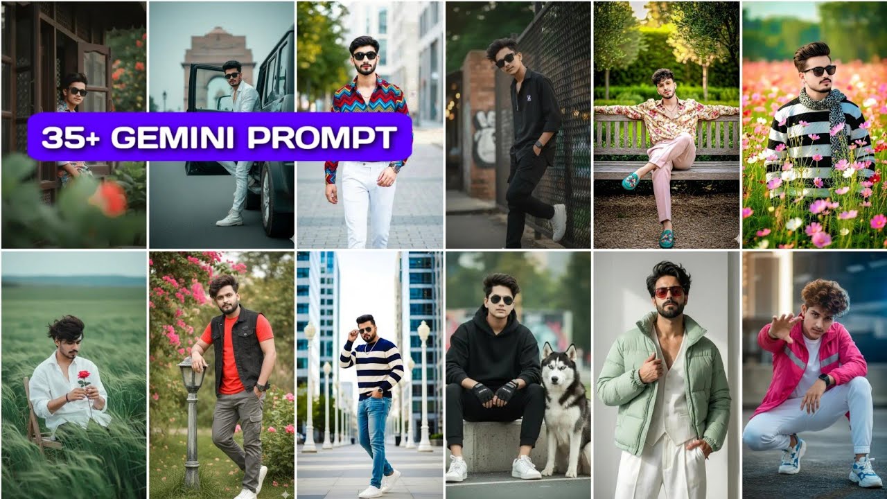 35+ GEMINI AI PROMPTS | ONE CLICK AI PHOTO EDITING | NEW TRENDING PHOTO EDITING | BOYS NEW PROMPT 💥