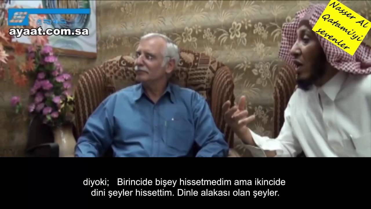 Alman bir adama Kur'an okunuyor !- Nasser Al Qatami alman bir adama kur'an okuyor (Türkçe Alt Yazı)
