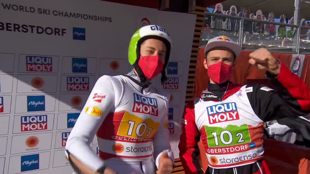 Johannes Lamparter Gold Oberstdorf 2021