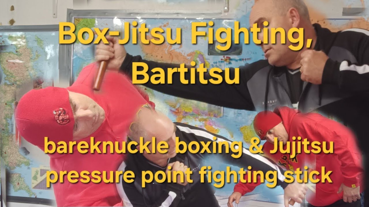 Victorian Boxing, jujitsu palm stick blitz attack and pressure points for Bartitsu CQB