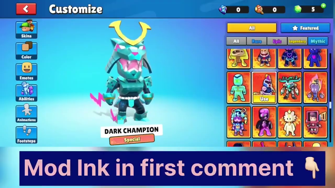 Stumble Guys Mod Apk Latest Version 2025 - Unlock All Skins & Emot Abilities