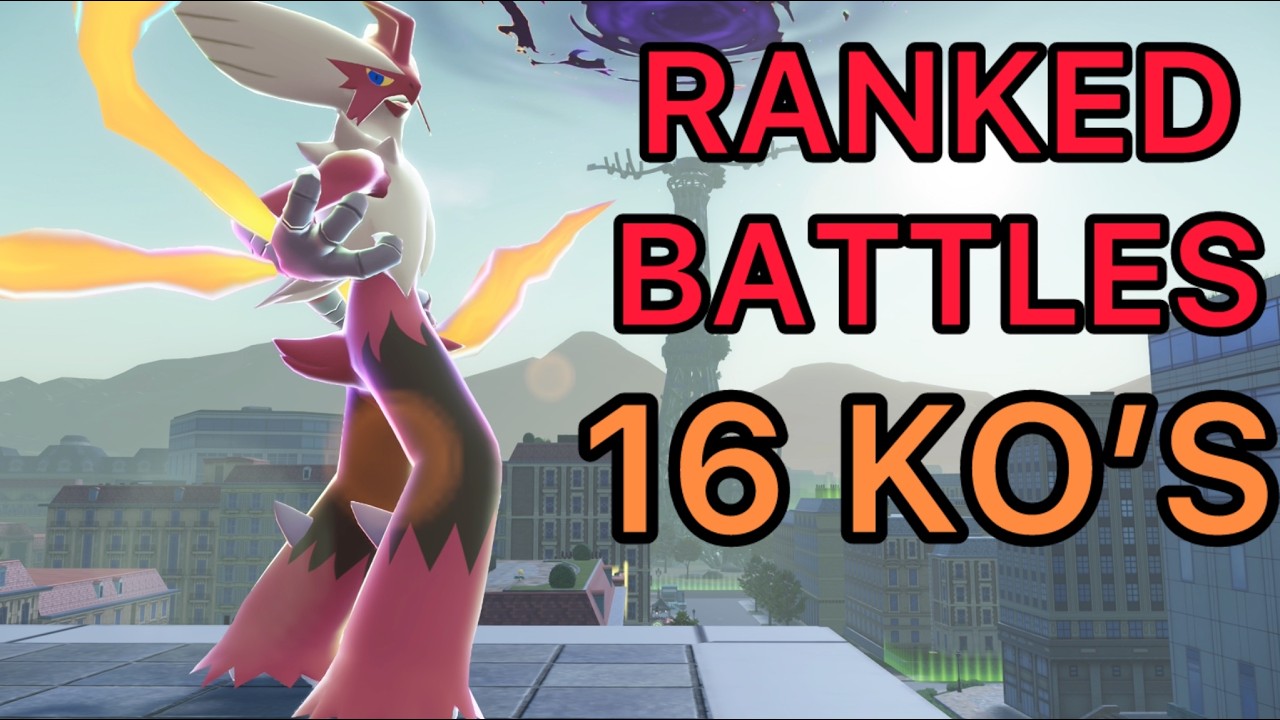 MEGA BLAZIKEN IS GOATED in Pokemon Legends Z-A Ranked Battles