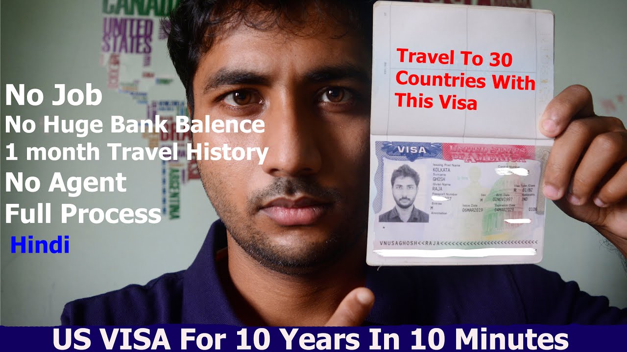US Visa For Indians. How To Get Us Visa without Job and Travel Around The World.