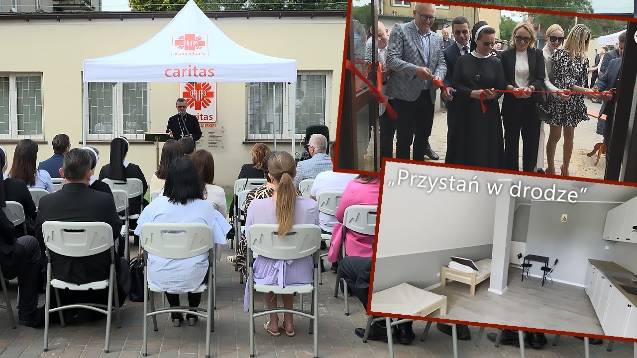„Przystań w drodze” nowe miejsce w Caritas Diecezji Kaliskiej poświęcone i oddane do użytku.
