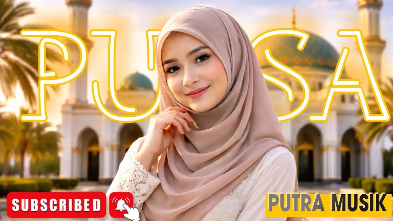  BULAN PUASA TIBA - PUTRA MUSIK RAP HIJAB (VIDEO LYRIK)