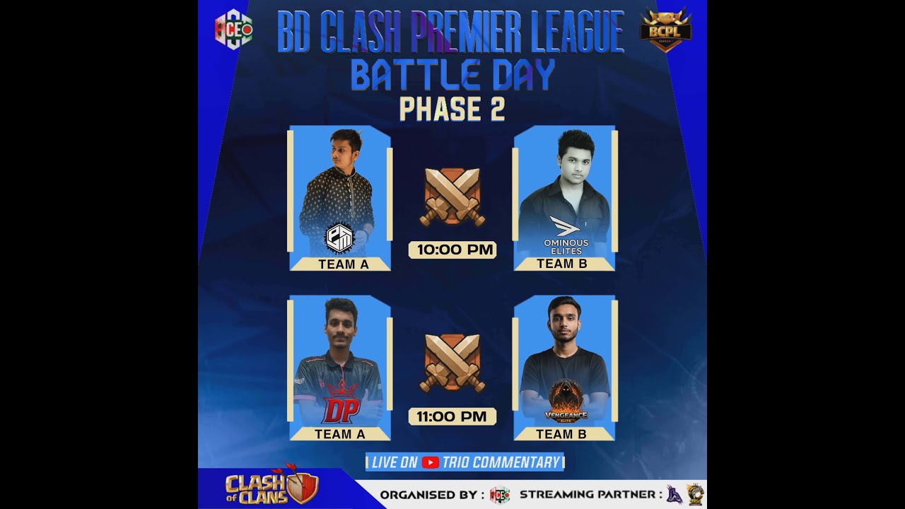 Pm esports vs ominous elite & death phase vs vengeance elite