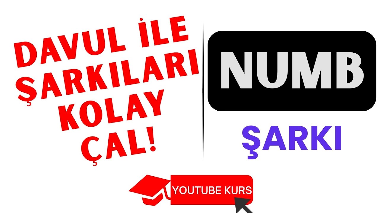 Numb ( Linkin Park ) - Şarkı - Kolay Davul #davuleğitimi