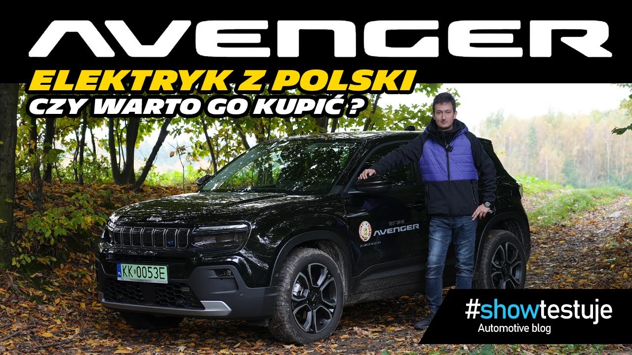 Jeep Avenger Electric 156 KM Launch Edition (2023) - 100% elektryk z Polski [ 