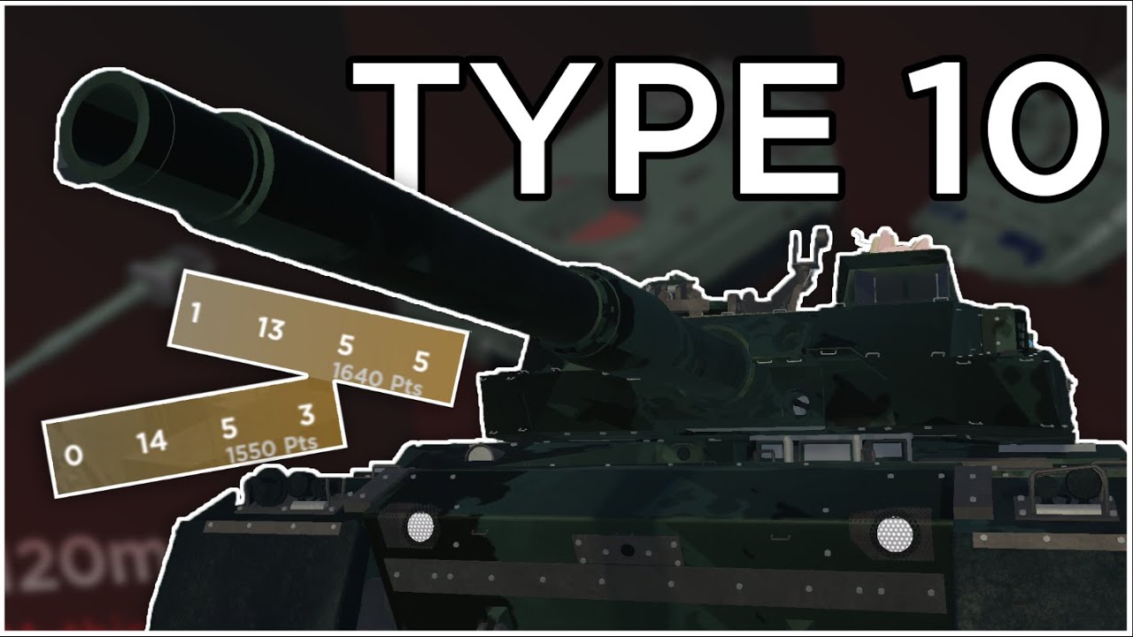 JAPANESE MENACE (Type 10 MBT) | Cursed Tank Simulator
