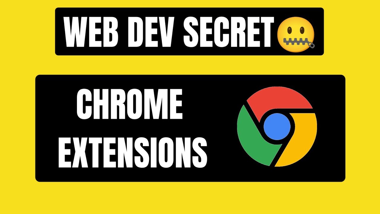 Top Chrome Extensions for Web Developers 🔥 | Boost Productivity #EasyWebSeries