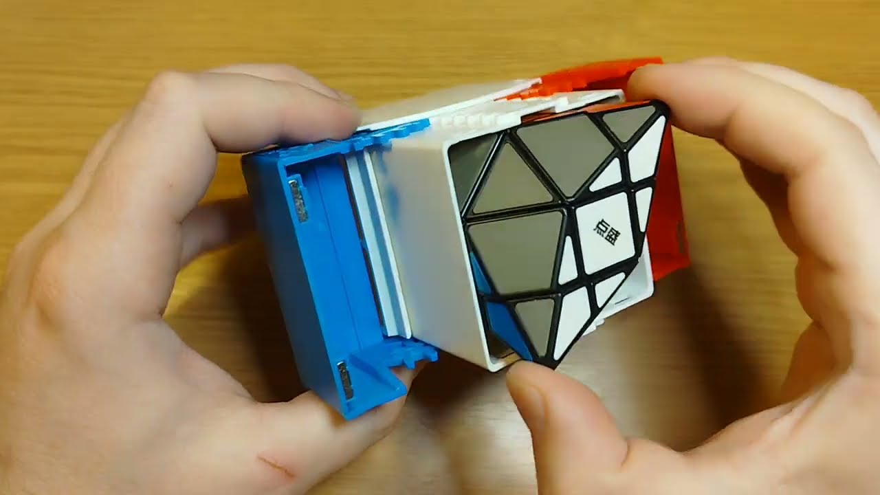 Коллекция головоломок. Часть 98. DianSheng 3x3x3 Tetra Pyramid Tiles Cube SJZ