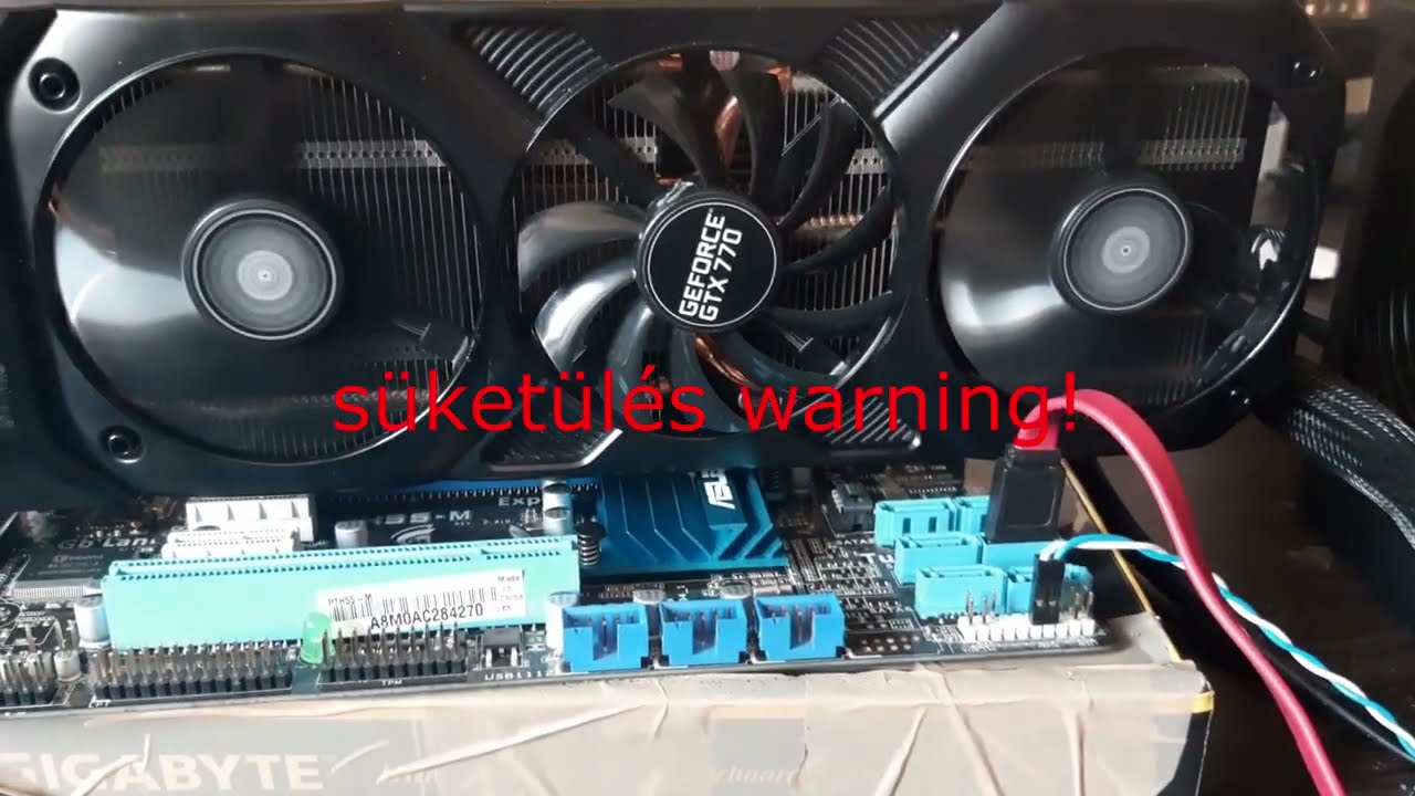 GTX770 javítás | Hogyan tárolják ezeket a hardvereket?!