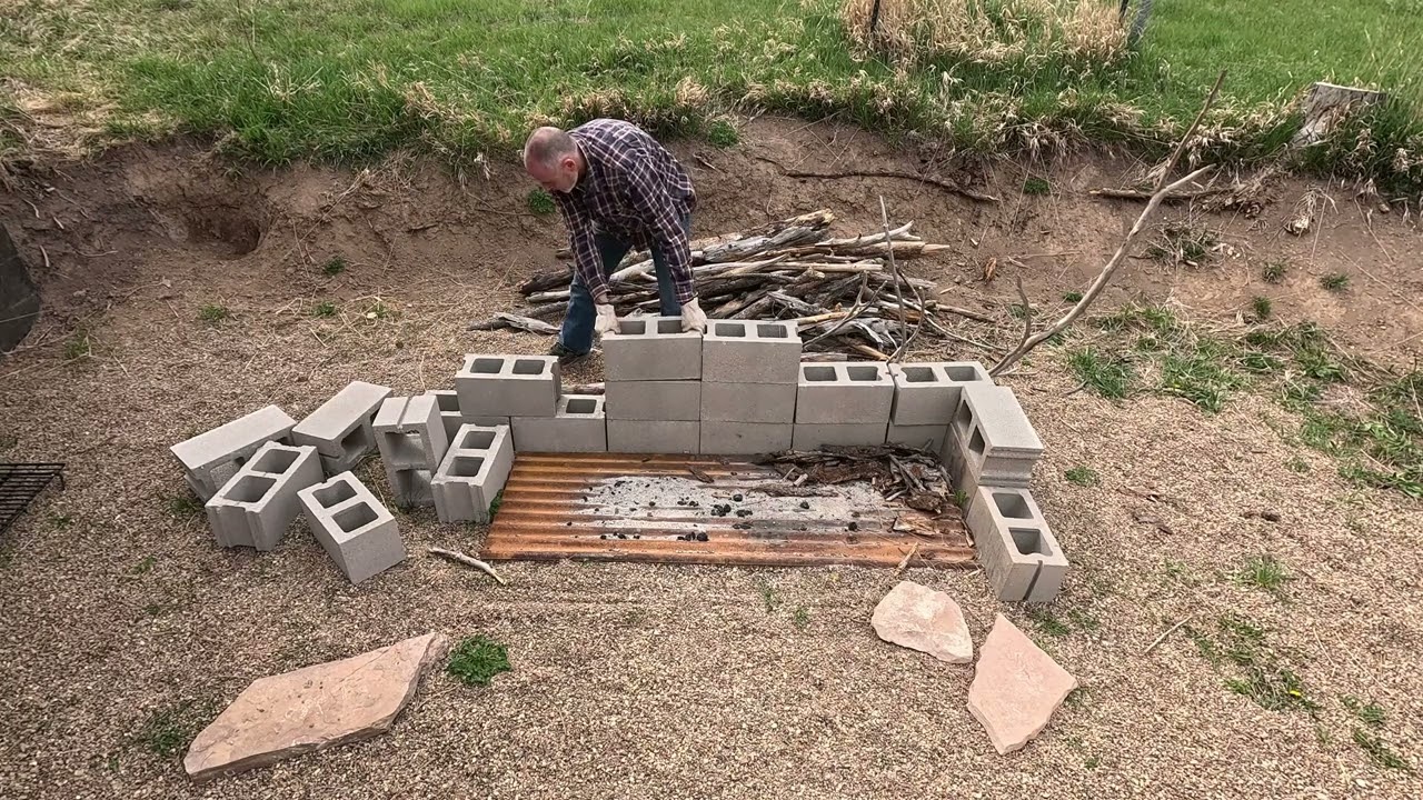 Built An Asado Rack And Cooked Ribs Over The Fire!