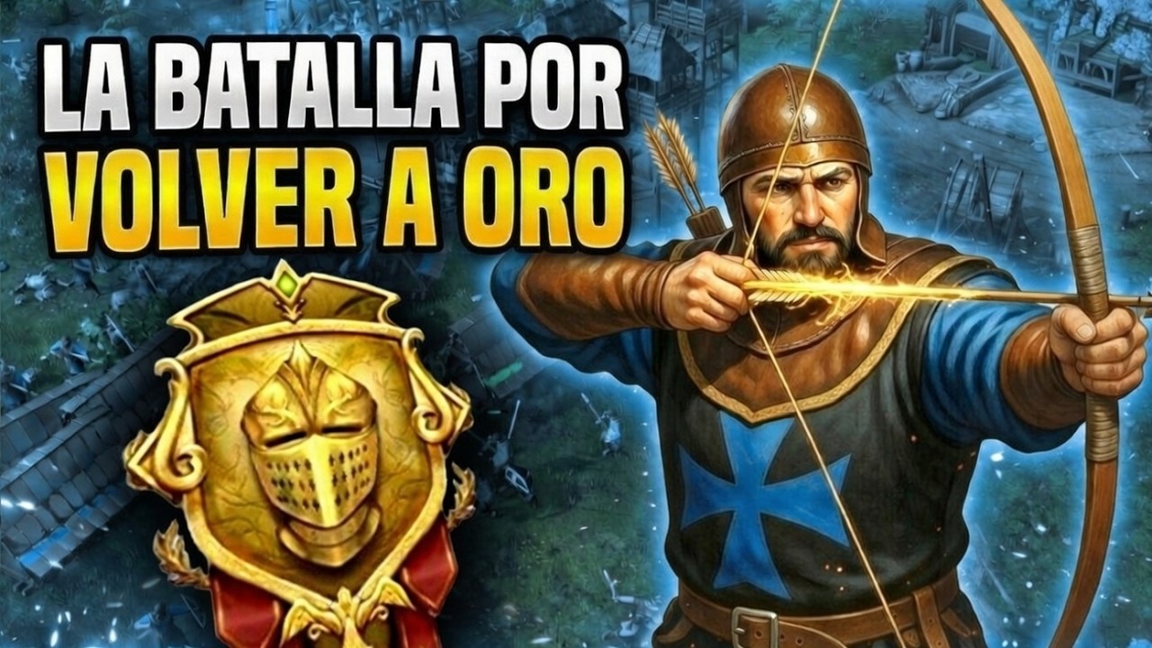 SI GANO ESTA PARTIDA, SALGO de PLATA en AGE of EMPIRES 4 😈