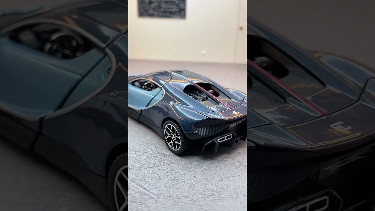 Showcasing the 1:32 Bugatti Alloy Car Model | Realistic Diecast Models #scalemodel #supercars