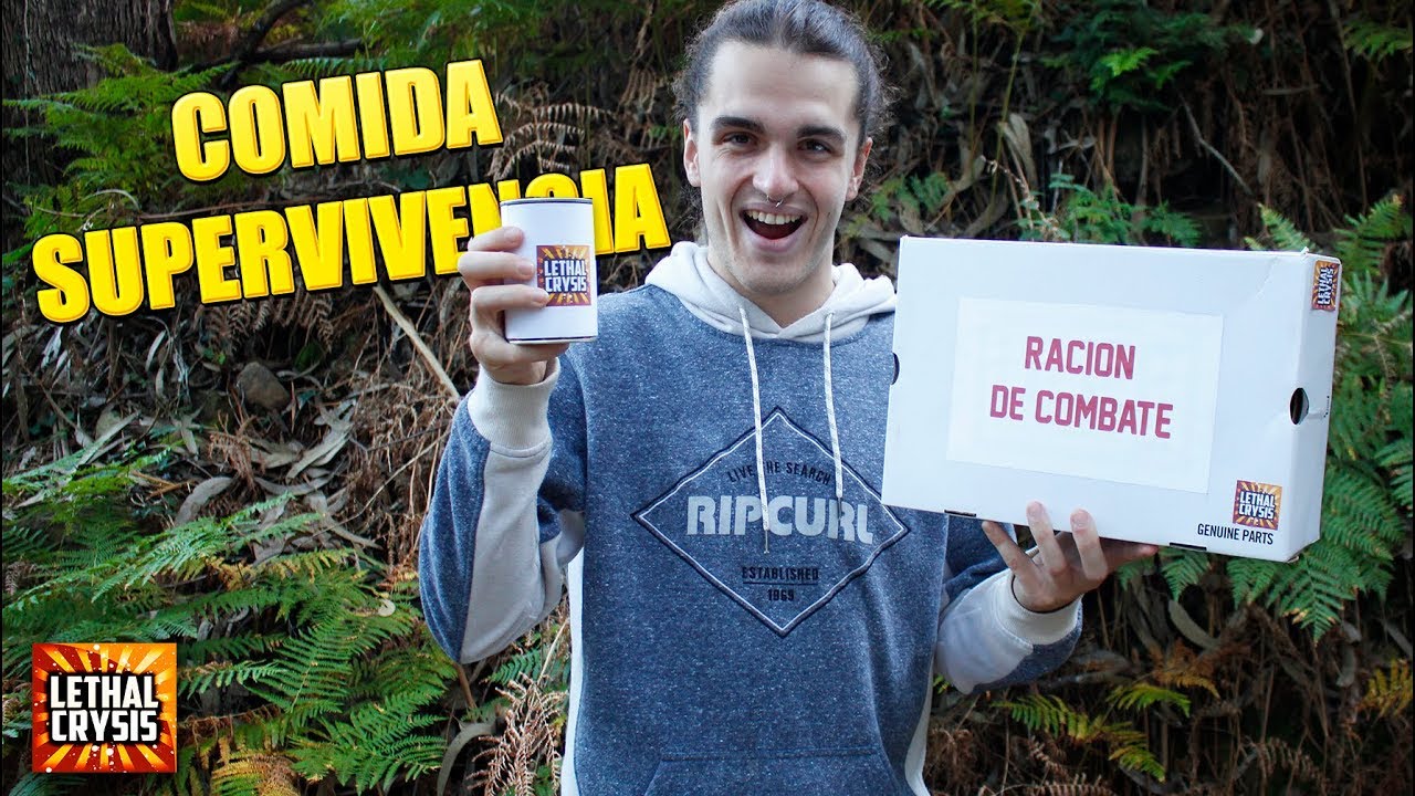Crea tu RACIÓN DE COMBATE militar casera (4000 CALORÍAS)