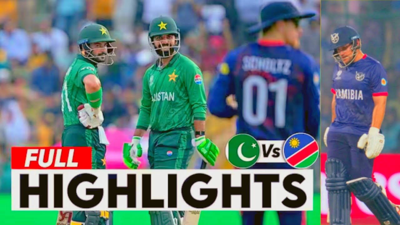 Pakistan vs Namibia 35th ICC T20 World Cup 2026 Match Highlights | PAK Vs NAM Highlights 