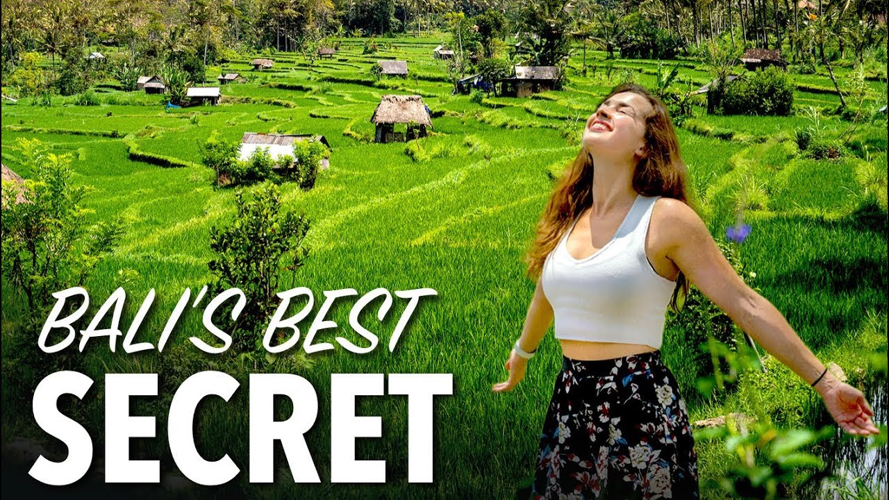 BALI’S MOST BEAUTIFUL PLACE - Hidden Rice Field in Sidemen Village