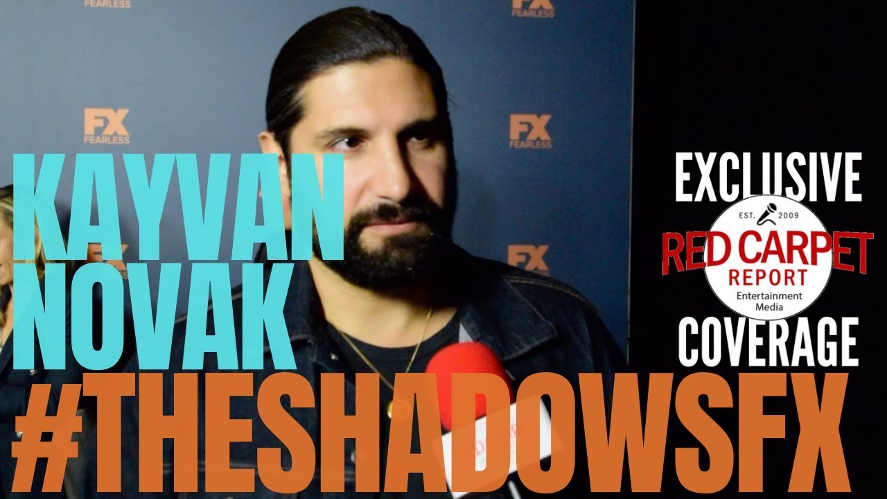 Kayvan Novak interviewed at #FXNetworks #TCA2019 Starwalk Red Carpet #TheShadowsFX #WeAskMore