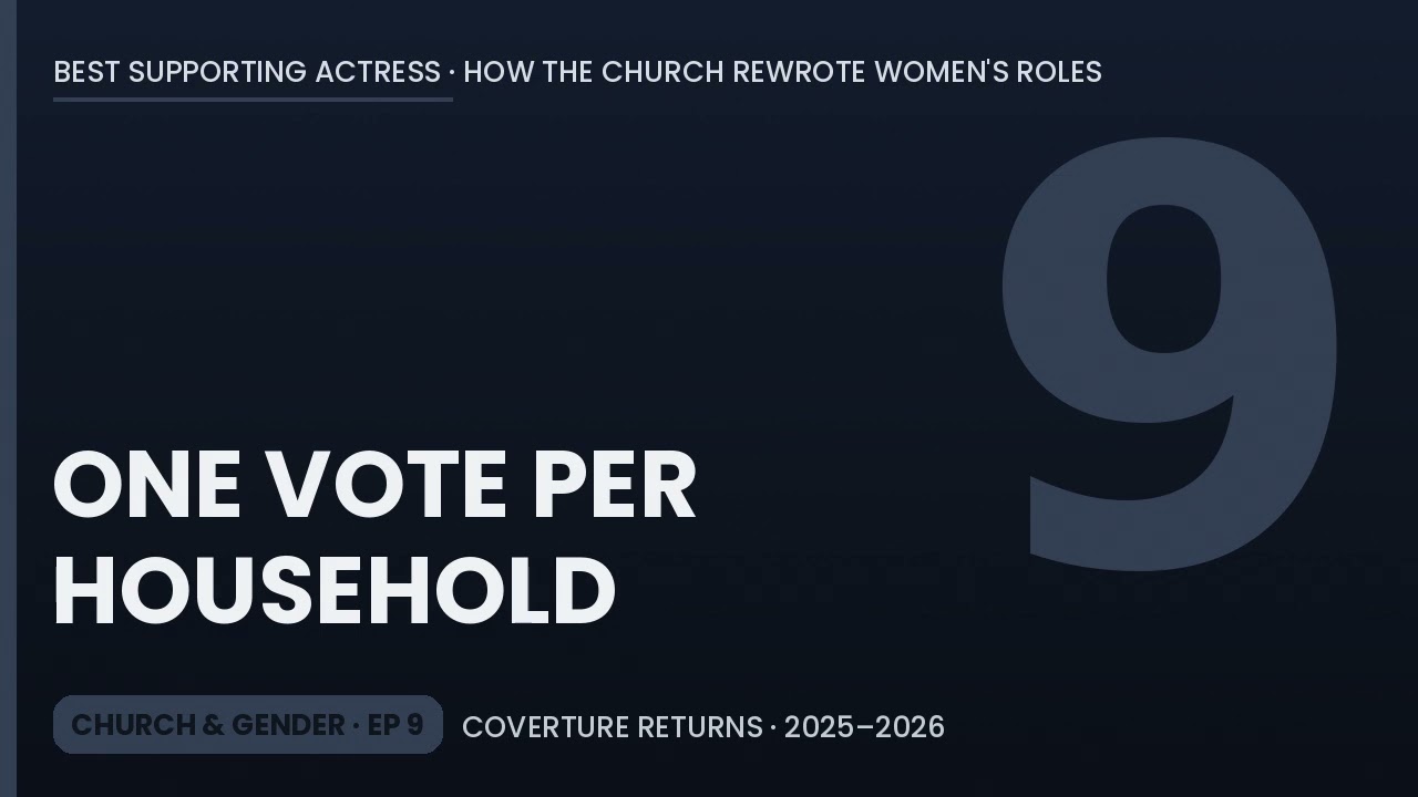 Household Voting: Doug Wilson, Pete Hegseth, and the Push to Rethink the 19th Amendment | Ep 9