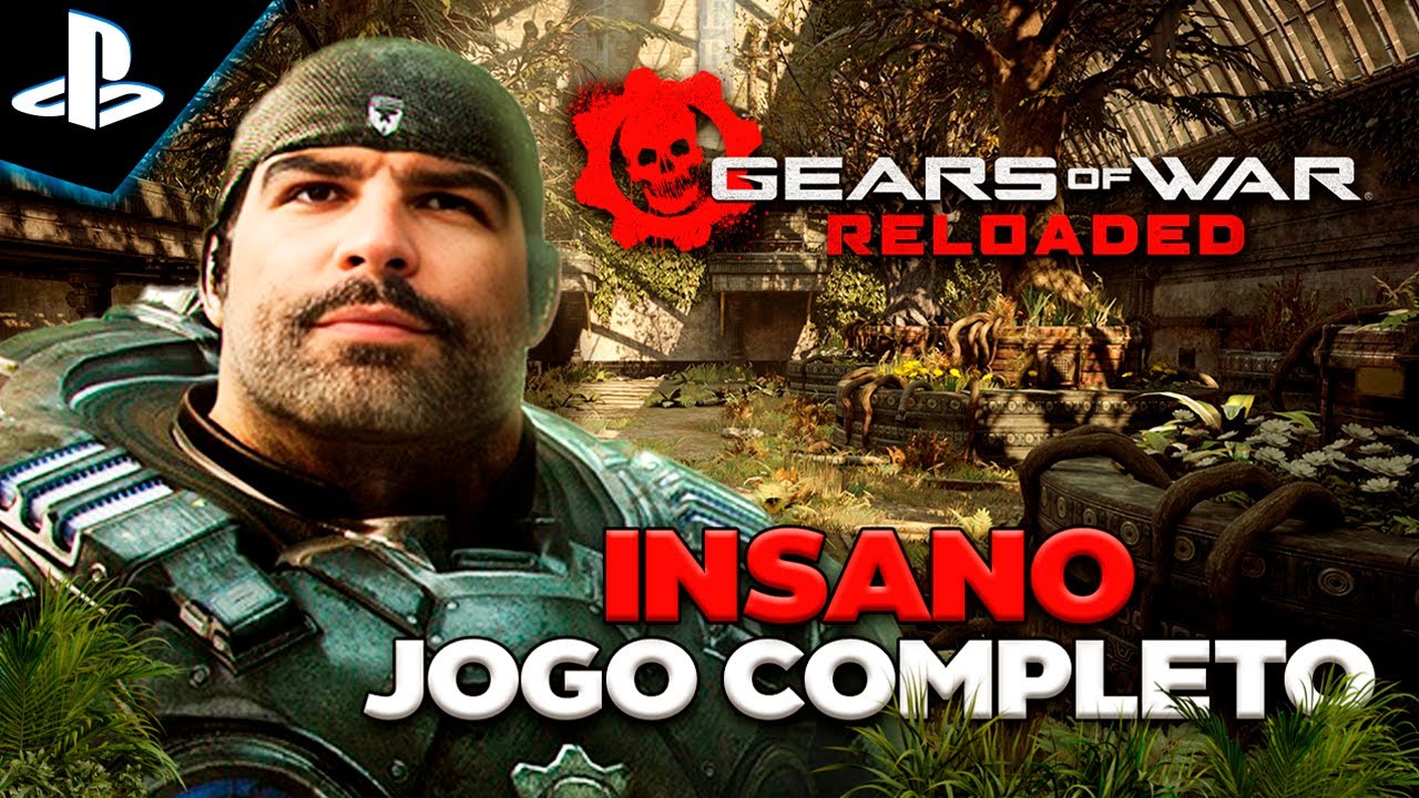 GEARS OF WAR NO PLAYSTATION 5 (NO INSANO) JOGO COMPLETO