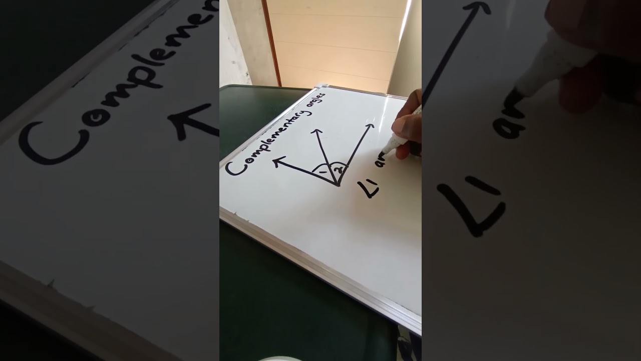complementary angles 