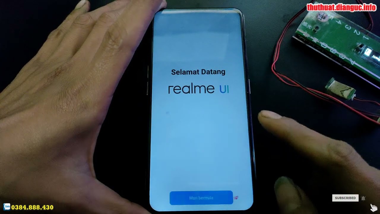 Xo&aacute; t&agrave;i khoản HeyTap id Unlock HeyTap id Realme X RMX1901