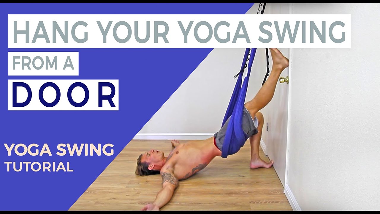 How to Hang Yoga Swing Suspension Trainer over Door