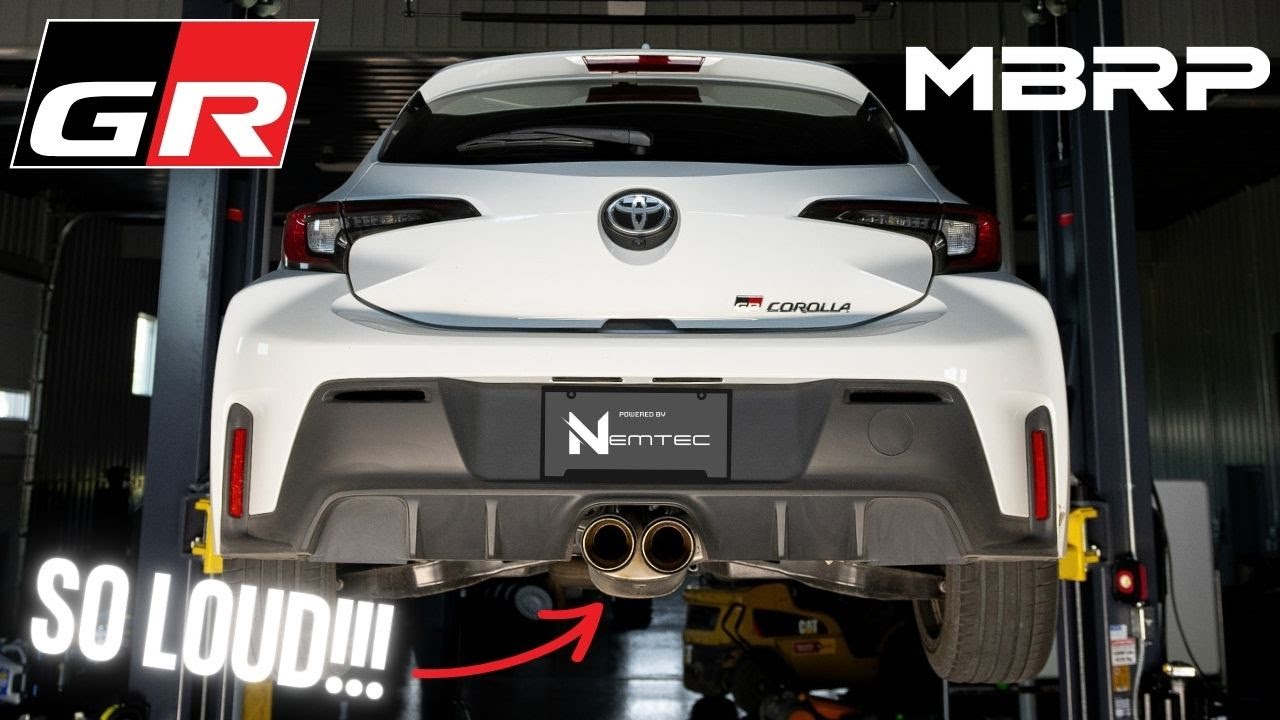 GR Corolla Center Exit Exhaust! (MBRP) Gymkana GRID Corolla