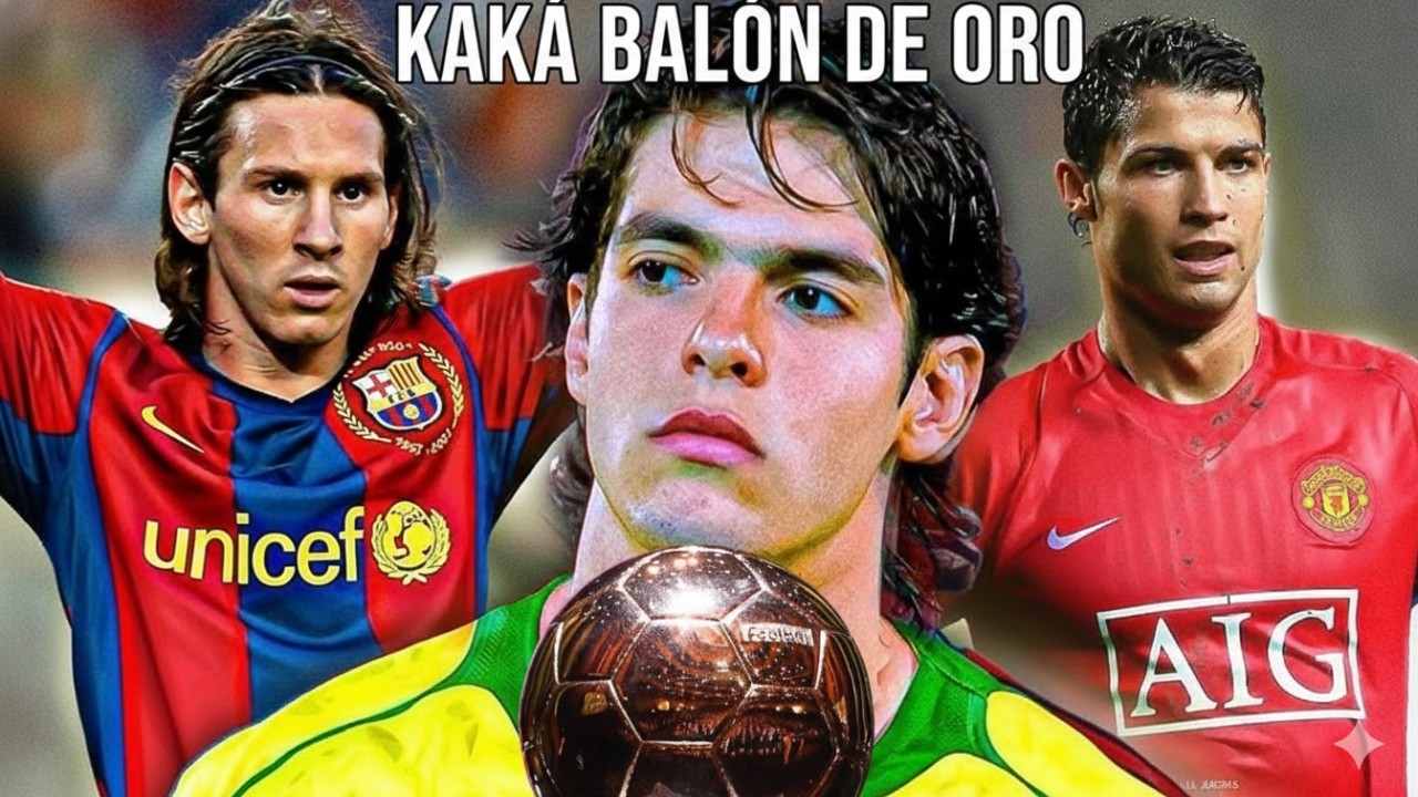 Kaká: el crack que puso a Messi y Cristiano a pelear por el segundo lugar