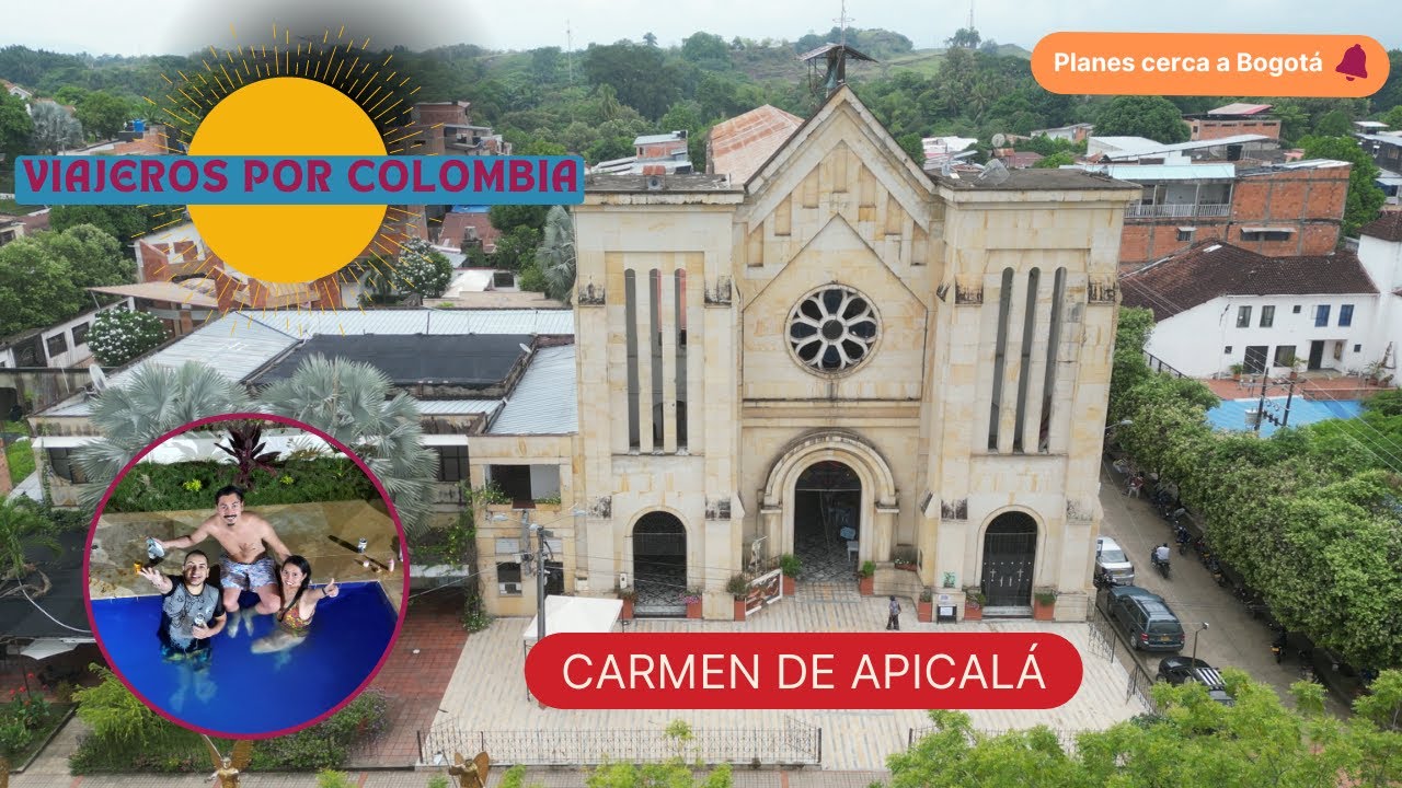 Así es CARMEN DE APICALÁ ⛪ | Visitando a la VIRGEN MORENITA 👑 | Tolima, Colombia 🇨🇴