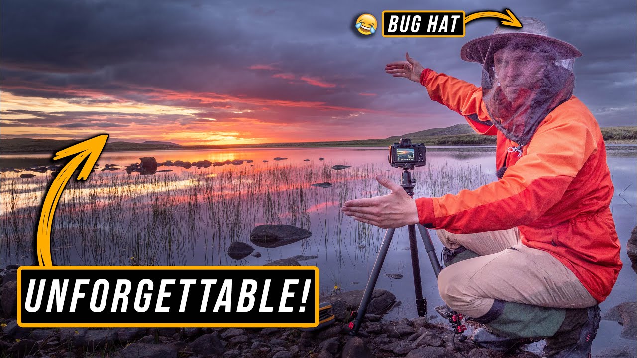 How I Photograph this AMAZING Sunset | Exploring SCOTLAND in my Campervan