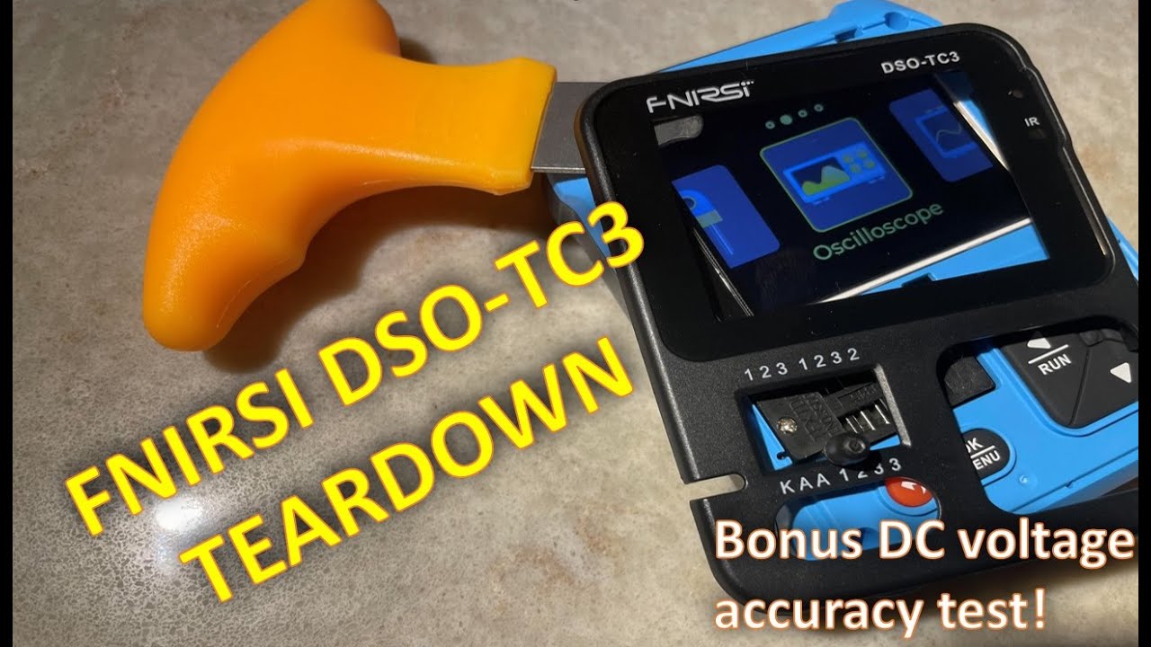 EB002 - FNIRSI DSO-TC3 Teardown