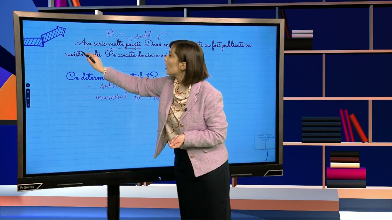 TeleŞcoala: Limba şi literatura română clasa a VIII-a – Atributul (@TVR2)
