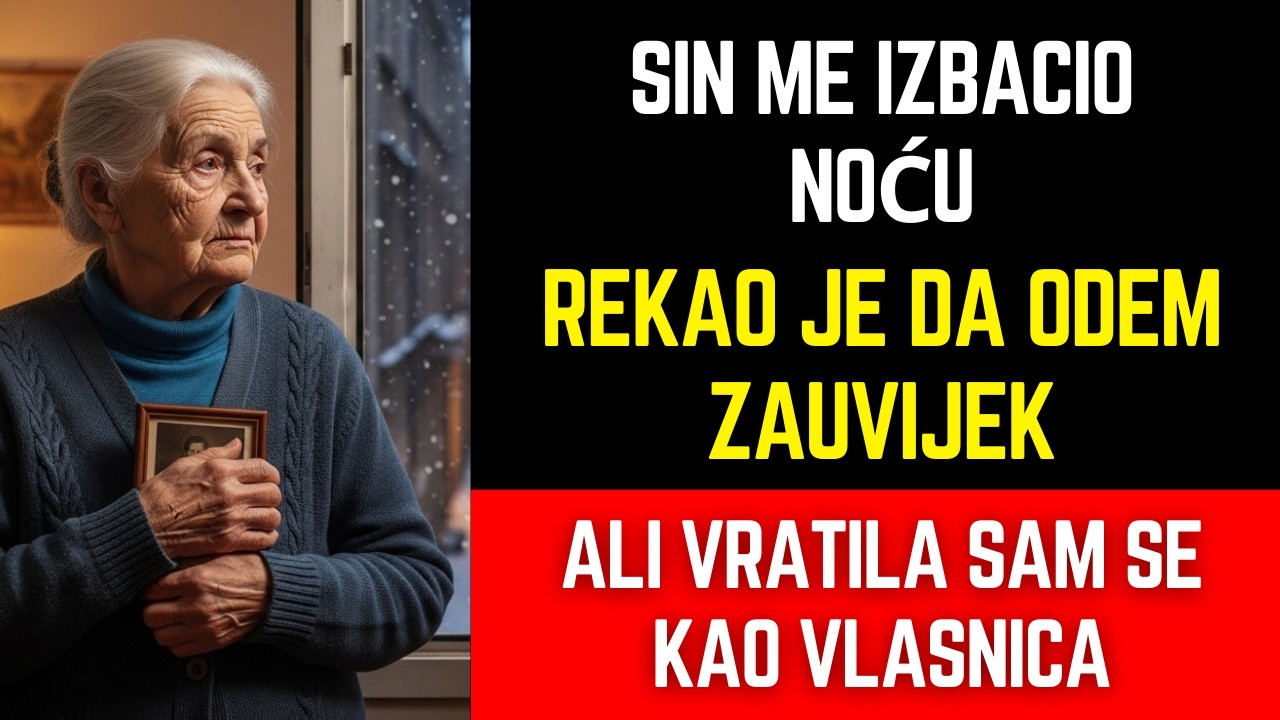 Sin me izbacio iz kuće usred noći, ali nije znao tko je kupio stan preko puta ulice