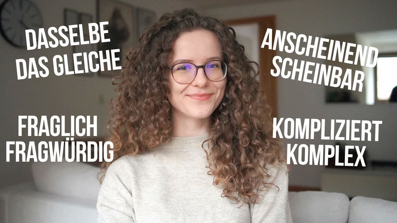 Diese Wörter werden immer verwechselt | DEUTSCH B2/C1