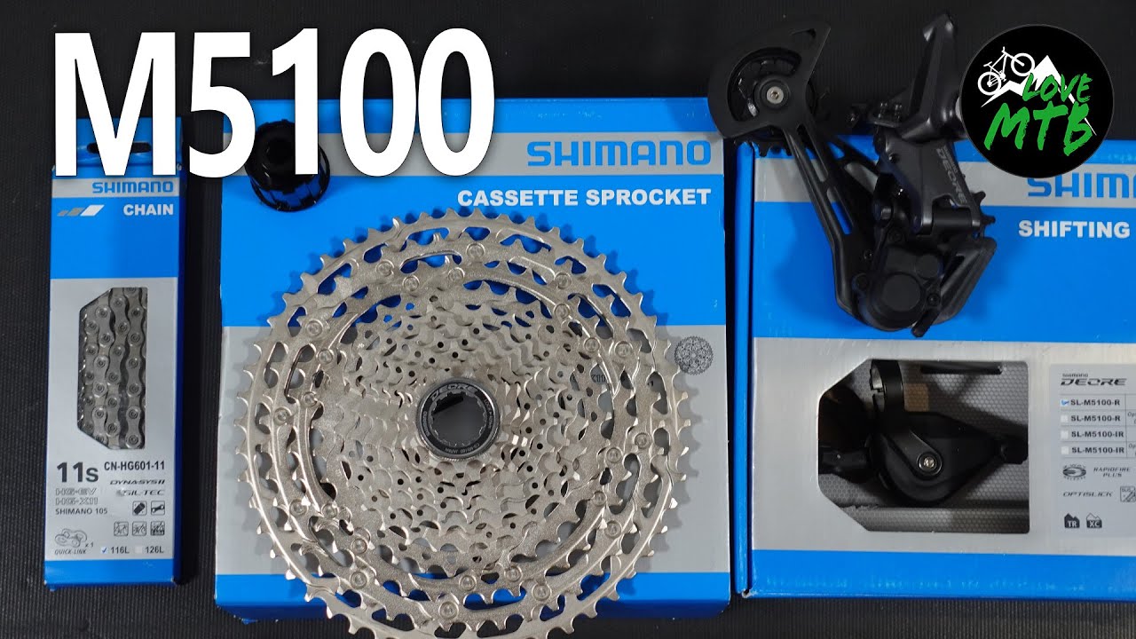 Часть 3: Shimano Deore M5100 против M6100: переключатель и манетка — 11 скоростей и 12 скоростей