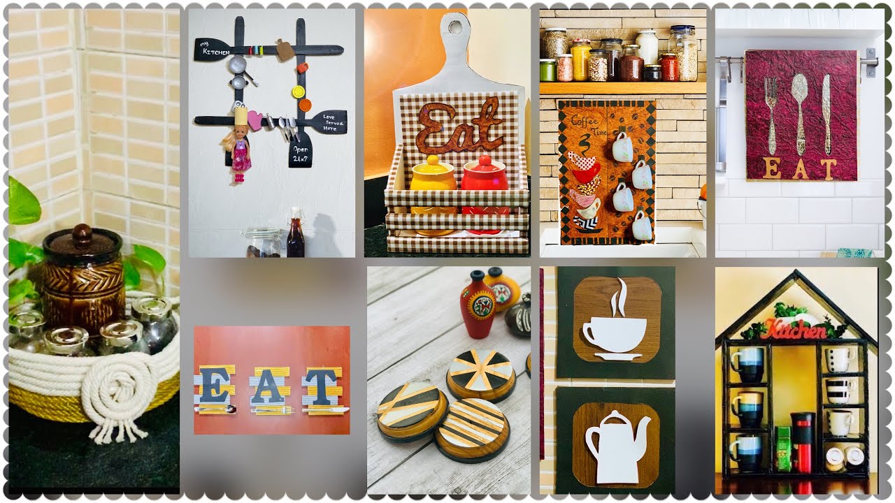 10 Beautiful Kitchen & Dining Decor Ideas|gadac diy|Home Decor Ideas|Kitchen decor Ideas|Craft Ideas