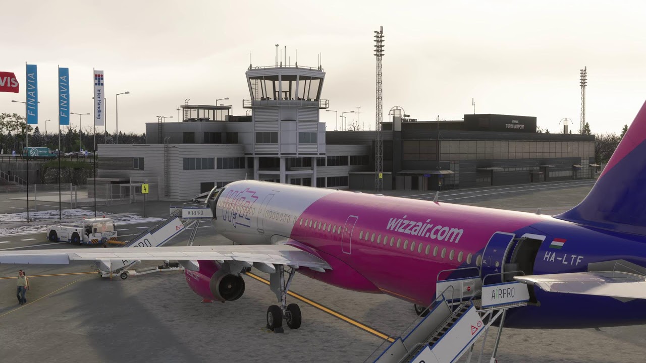 FS2024 | FENIX 321 | Wizz Air | Landing at Turku| ULTRA GRAPHICS | RTX5080
