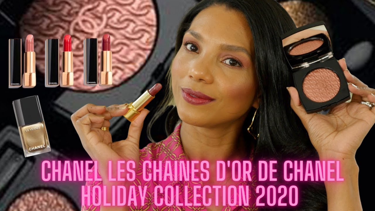 NEW CHANEL MAKEUP HOLIDAY COLLECTION 2020 | ENTIRE COLLECTION | 3 LOOKS | SWATCHES | CVMakeuplover