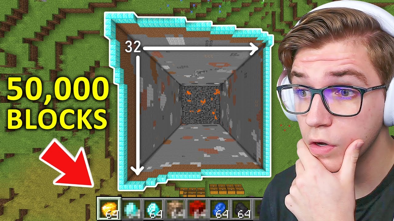 Я добыл 4 куска в Minecraft 1.17 и нашёл ЭТО… (какая удача)